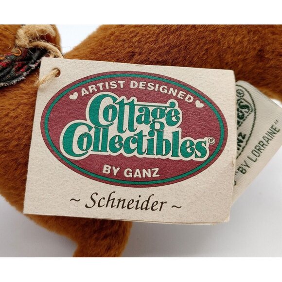 Vintage Cottage Collectibles Ganz Plush Schneider Dachshund 1995 By Lorraine - Picture 4 of 6